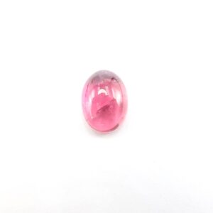 8.75 Carat, Natural Pink Tourmaline Cabochon, Oval Tourmaline Cabs, Loose Gemstone, 15x11 Mm