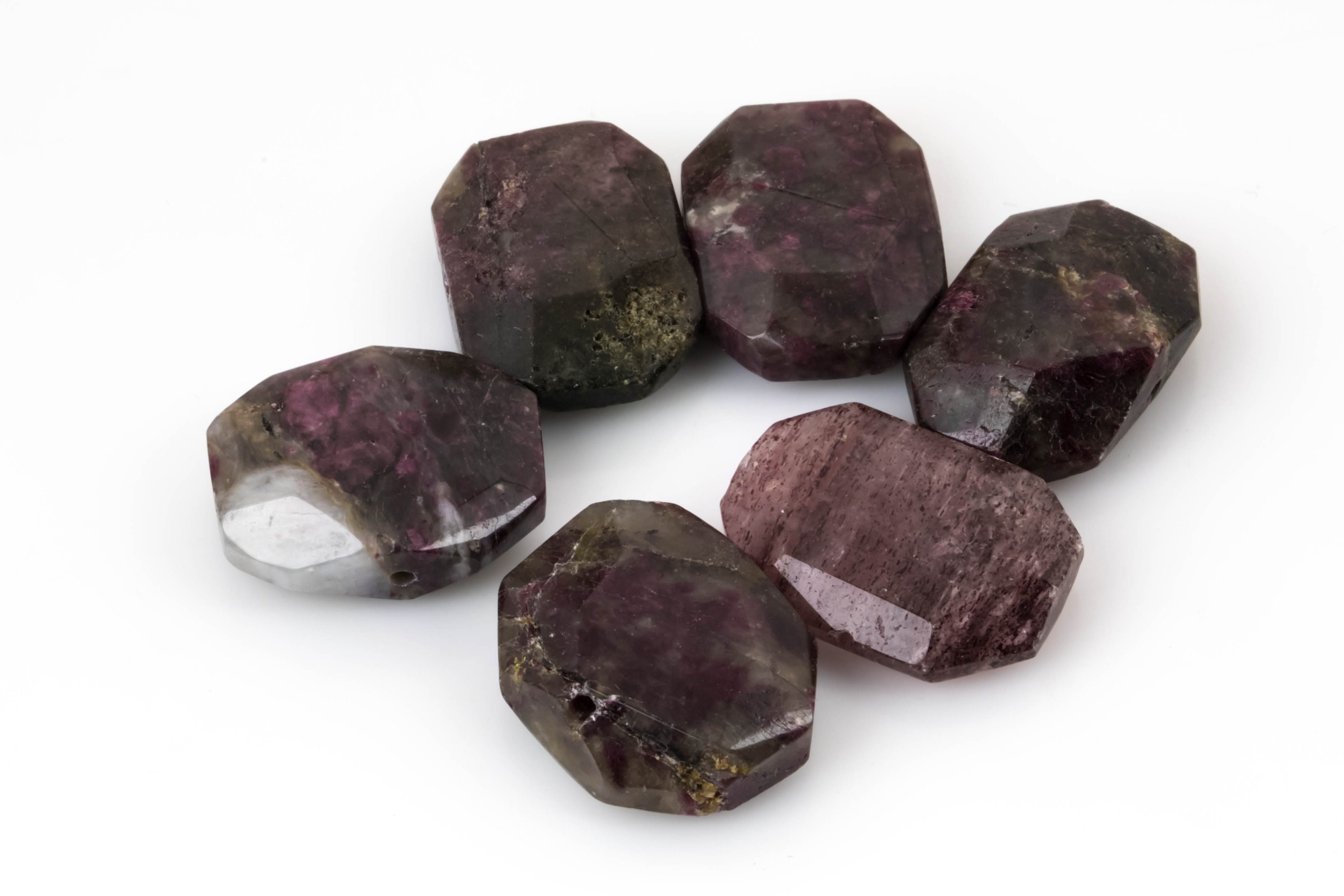2 Pcs Natural Flat Nugget Center Drilled- Pink Tourmaline---perfect For Jewelry--- 15x20mm 2 Pcs Natural Flat Nugget Center Drilled- Pink Tourmaline---perfect For Jewelry--- 15x20mm