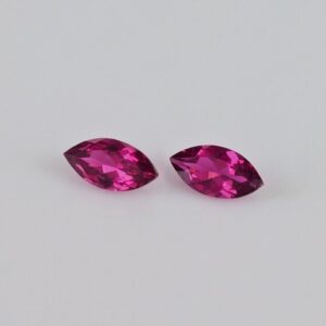 natural pink tourmaline marquise gemstone set - 1.26 Carat, 8x4mm - Pink Tourmaline Earring Design - Perfect for Stunning Earring Designs