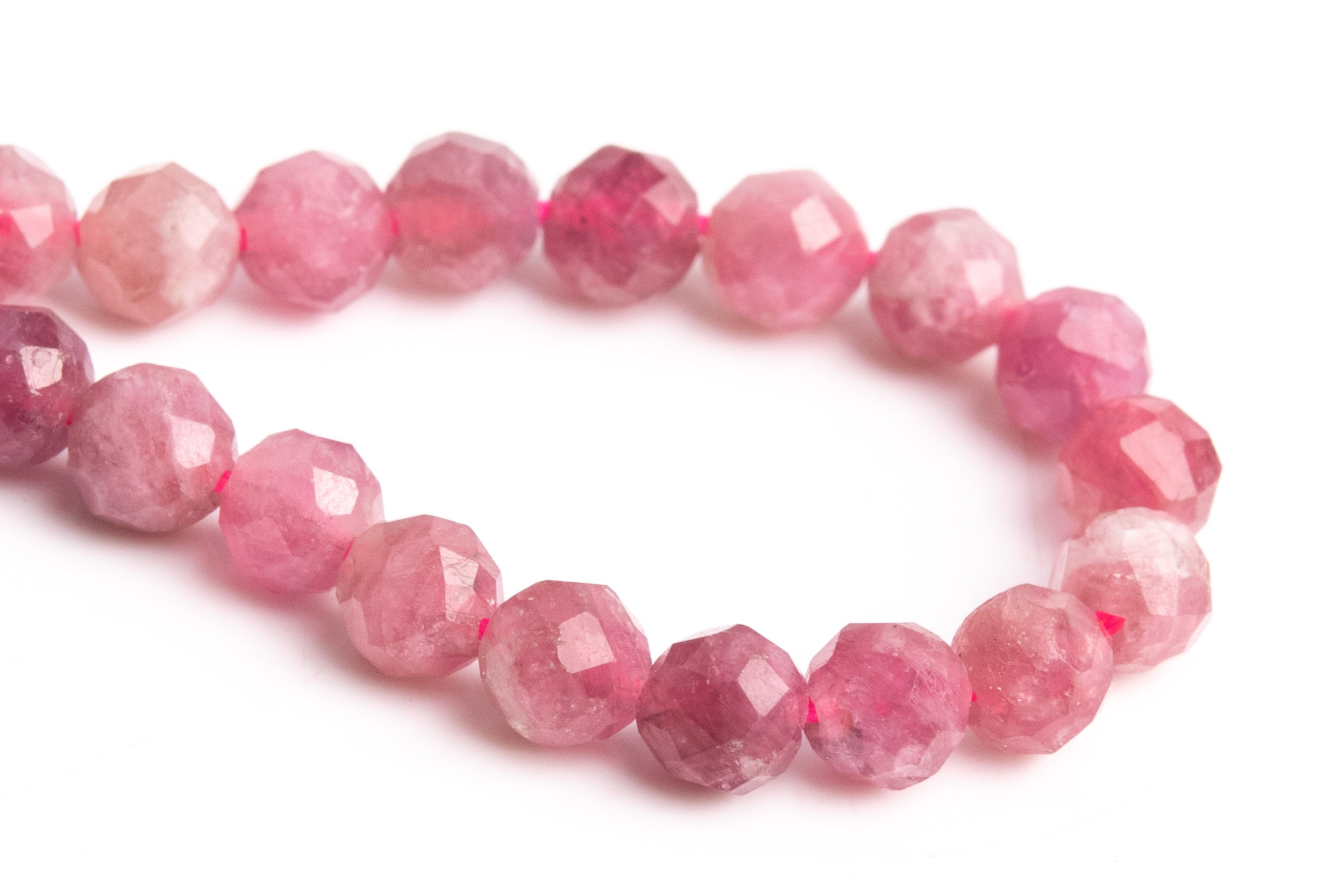 3-4mm Pink Tourmaline Beads Brazil Genuine Natural Gemstone Half Strand Faceted Round Loose Beads 7.5" Bulk Lot Options (107631h-2493) 3-4mm Pink Tourmaline Beads Brazil Genuine Natural Gemstone Half Strand Faceted Round Loose Beads 7.5" Bulk Lot Options (107631h-2493)