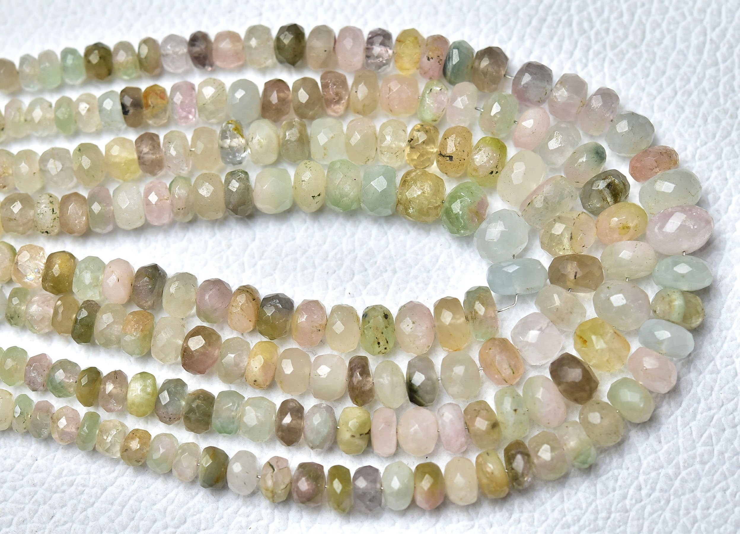 Natural Light Green Pink Tourmaline Rondelle Beads 4.5mm To 7mm Faceted Rondelles Beads Gemstone Beads Tourmaline Beads 8 Inch Strand No285 Natural Light Green Pink Tourmaline Rondelle Beads 4.5mm To 7mm Faceted Rondelles Beads Gemstone Beads Tourmaline Beads 8 Inch Strand No285