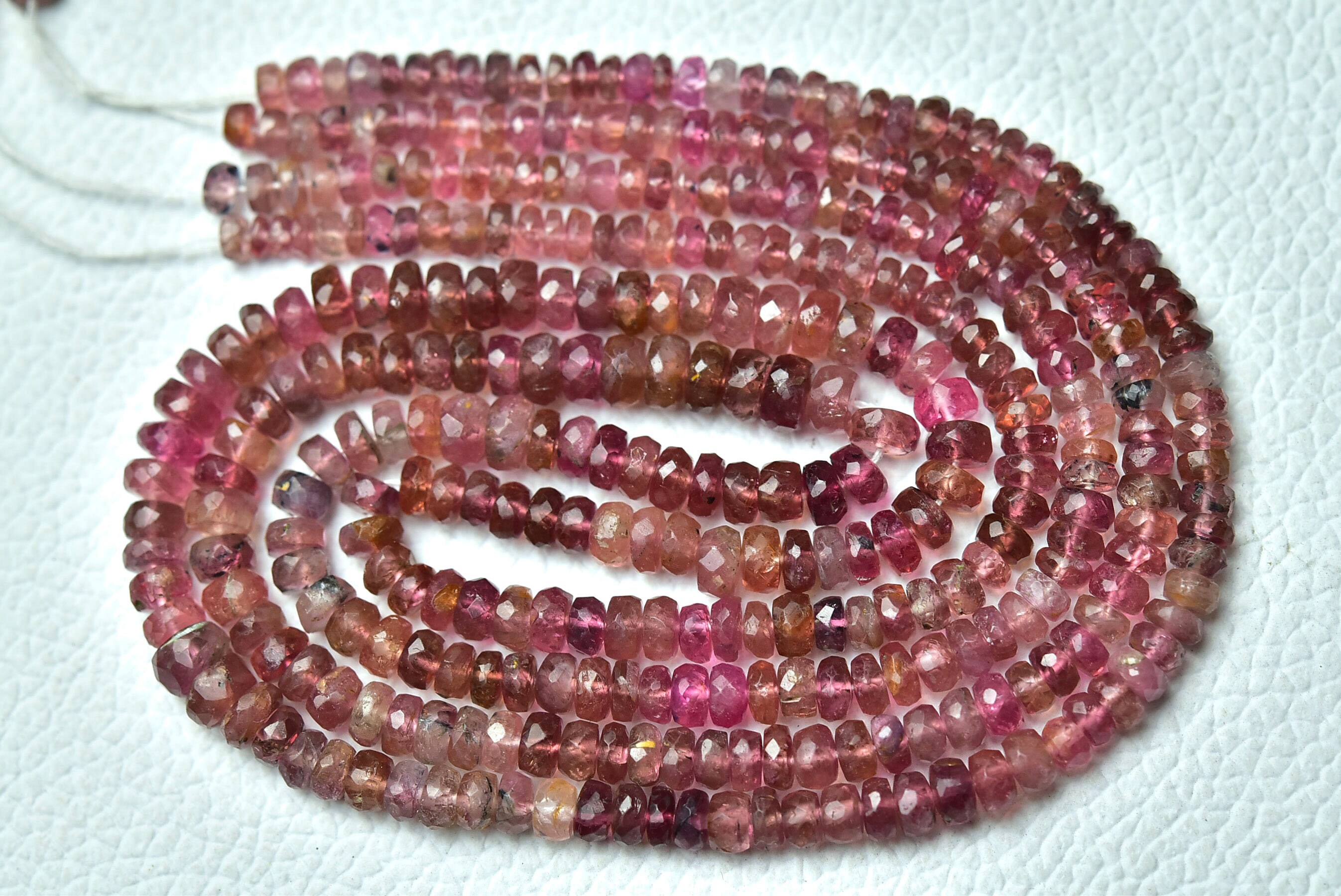 Natural Pink Tourmaline Rondelle Beads 3.5mm To 5mm Faceted Rondelle Gemstone Beads Tourmaline Beads Wholesale Beads 16 Inch Strand No139 Natural Pink Tourmaline Rondelle Beads 3.5mm To 5mm Faceted Rondelle Gemstone Beads Tourmaline Beads Wholesale Beads 16 Inch Strand No139
