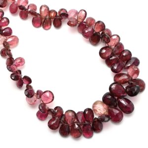 Pink Tourmaline Faceted Pear Beads, 5x6 Mm To 7x11 Mm, Tourmaline Jewelry Making Beads, Handmade Jewelry, 14 Inch Strand, Price Per Strand Pink Tourmaline Faceted Pear Beads, 5x6 Mm To 7x11 Mm, Tourmaline Jewelry Making Beads, Handmade Jewelry, 14 Inch Strand, Price Per Strand