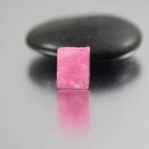 Matte Pink Tourmaline Slice Bead: 12 x 10 mm Matte Pink Tourmaline Slice Bead: 12 x 10 mm