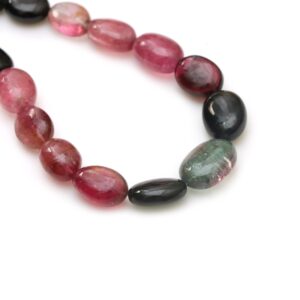 Multi Tourmaline Smooth Oval Beads, 9.5x13 Mm To 11.5x15.5mm, Pink Tourmaline, Tourmaline Jewelry Making Gemstone Beads, 18 Inches Strand Multi Tourmaline Smooth Oval Beads, 9.5x13 Mm To 11.5x15.5mm, Pink Tourmaline, Tourmaline Jewelry Making Gemstone Beads, 18 Inches Strand