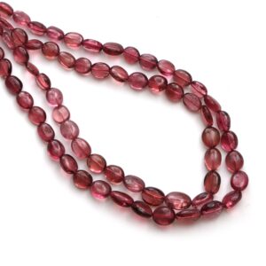 Pink Tourmaline Smooth Oval Beads, 3.5x4.5 Mm To 5.5x6.5 Mm, October Birthstone, 8 Inches / 17 Inches Full Strand, Price Per Strand Pink Tourmaline Smooth Oval Beads, 3.5x4.5 Mm To 5.5x6.5 Mm, October Birthstone, 8 Inches / 17 Inches Full Strand, Price Per Strand