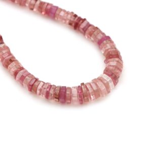 Pink Tourmaline Smooth Hexagon Beads, 4 Mm To 8 Mm, Tourmaline Jewelry Making Gemstone Beads, 18 Inches Full Strand, Price Per Strand Pink Tourmaline Smooth Hexagon Beads, 4 Mm To 8 Mm, Tourmaline Jewelry Making Gemstone Beads, 18 Inches Full Strand, Price Per Strand