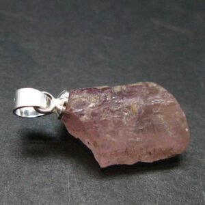 Pink Tourmaline Crystal Pendant - 0.8" - 1.82 Grams