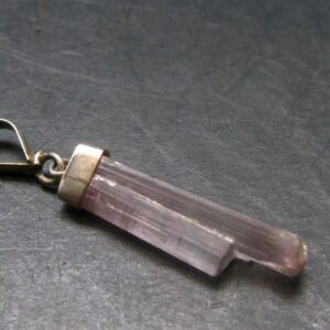 Pink Tourmaline Crystal Pendant - 1.5" - 2.0 Grams