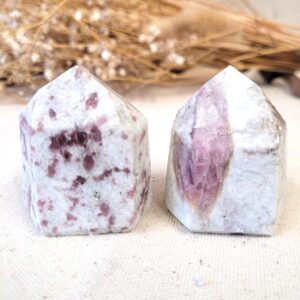 Pink Tourmaline Crystal Tower • Ethically Sourced • Rubellite Pink Tourmaline Crystal Tower • Ethically Sourced • Rubellite