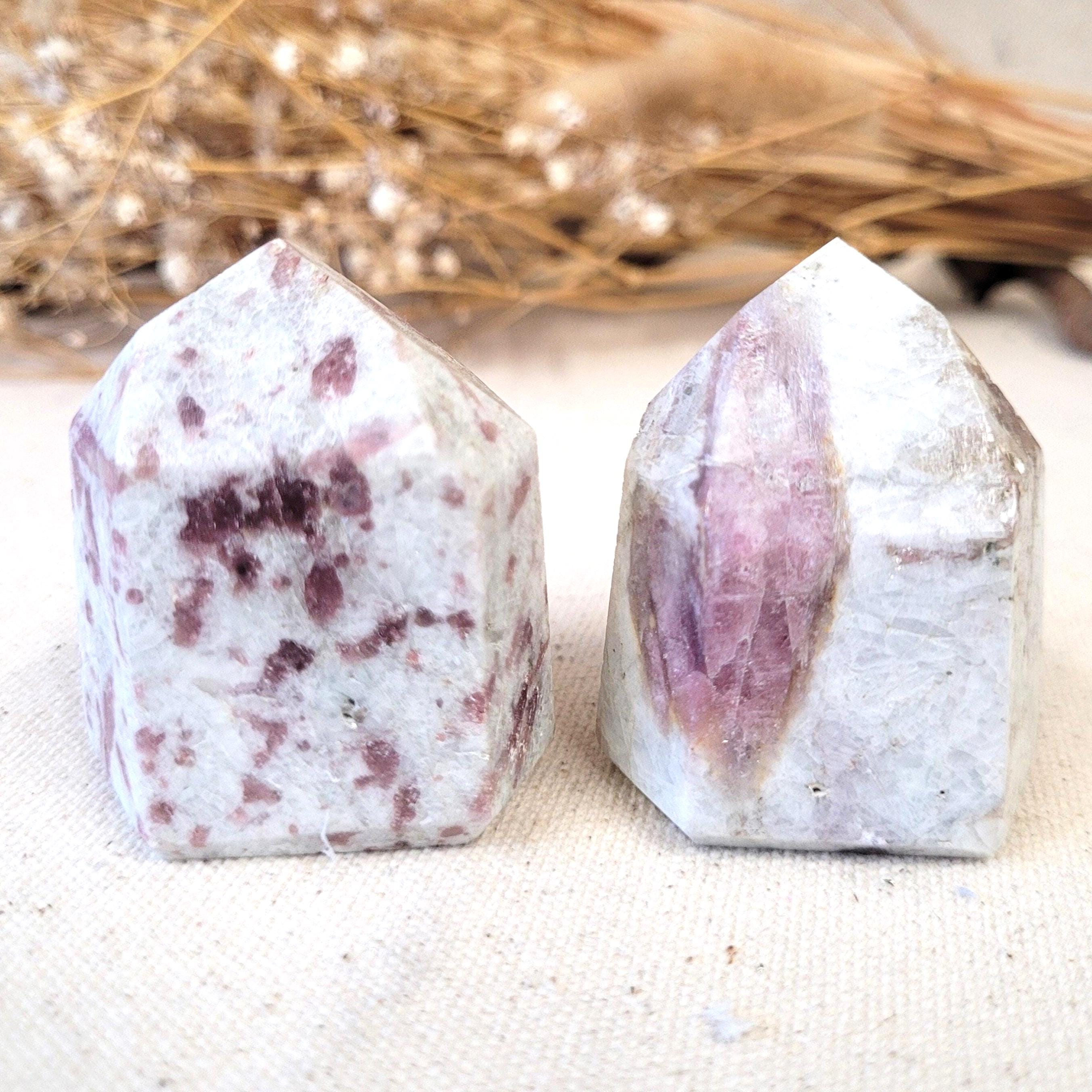 Pink Tourmaline Crystal Tower • Ethically Sourced • Rubellite