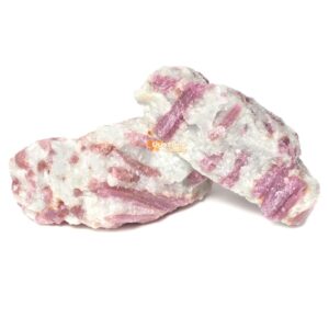 1LB Raw Pink Tourmaline Stone Specimen Collection Pocket Worry Healing Crystal Reiki