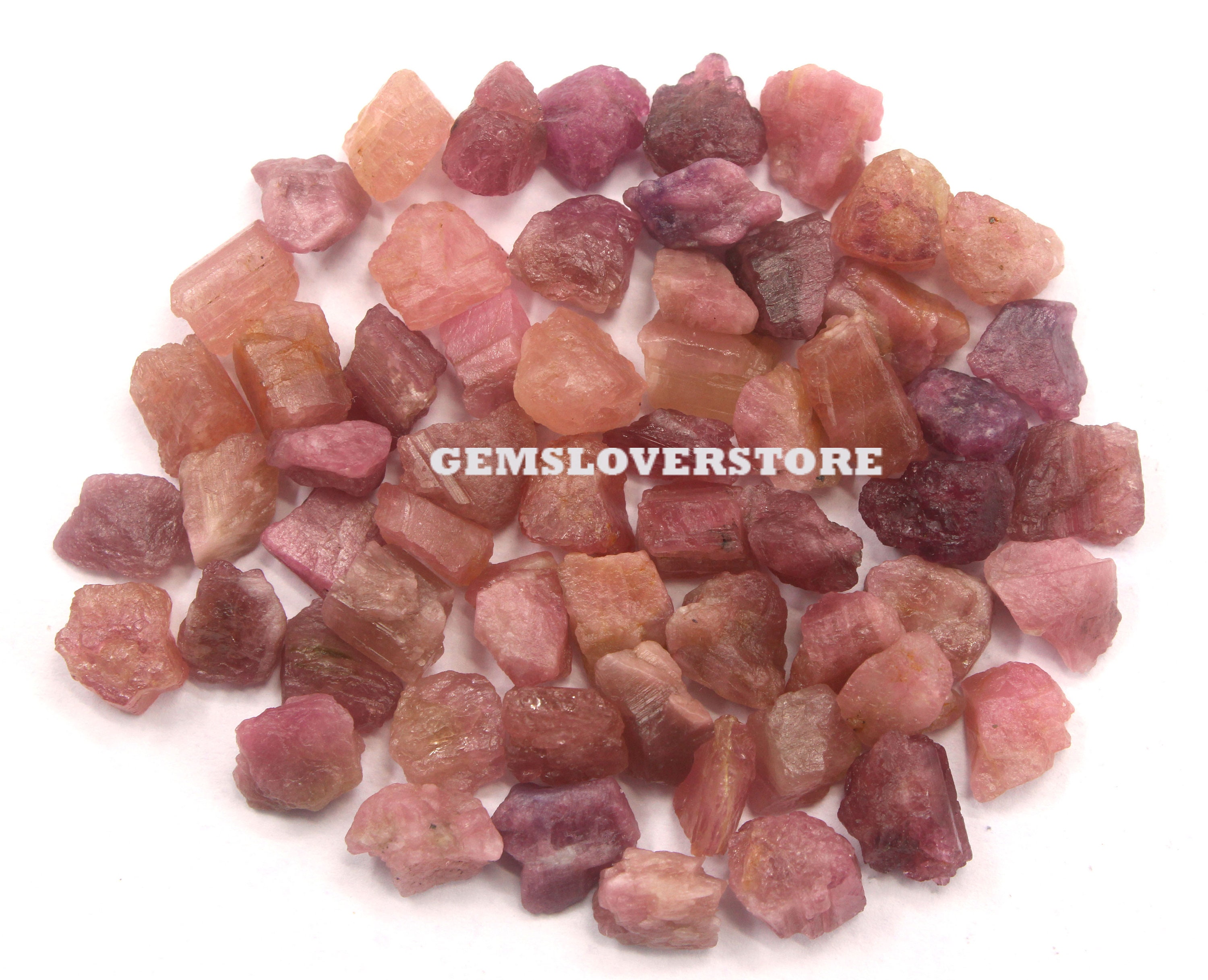 25 Untreated Pink Tourmaline Raw Crystals: Natural Rough Gemstones (8-10 Mm) 25 Untreated Pink Tourmaline Raw Crystals: Natural Rough Gemstones (8-10 Mm)