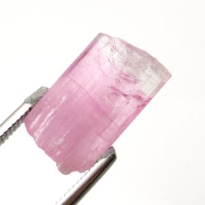 3.365 Carats Pink Tourmaline Crystal Specimen Small Natural Gemstone Raw Faceting Rough One Of A Kind Rare Brazilian For Wire Wrapping