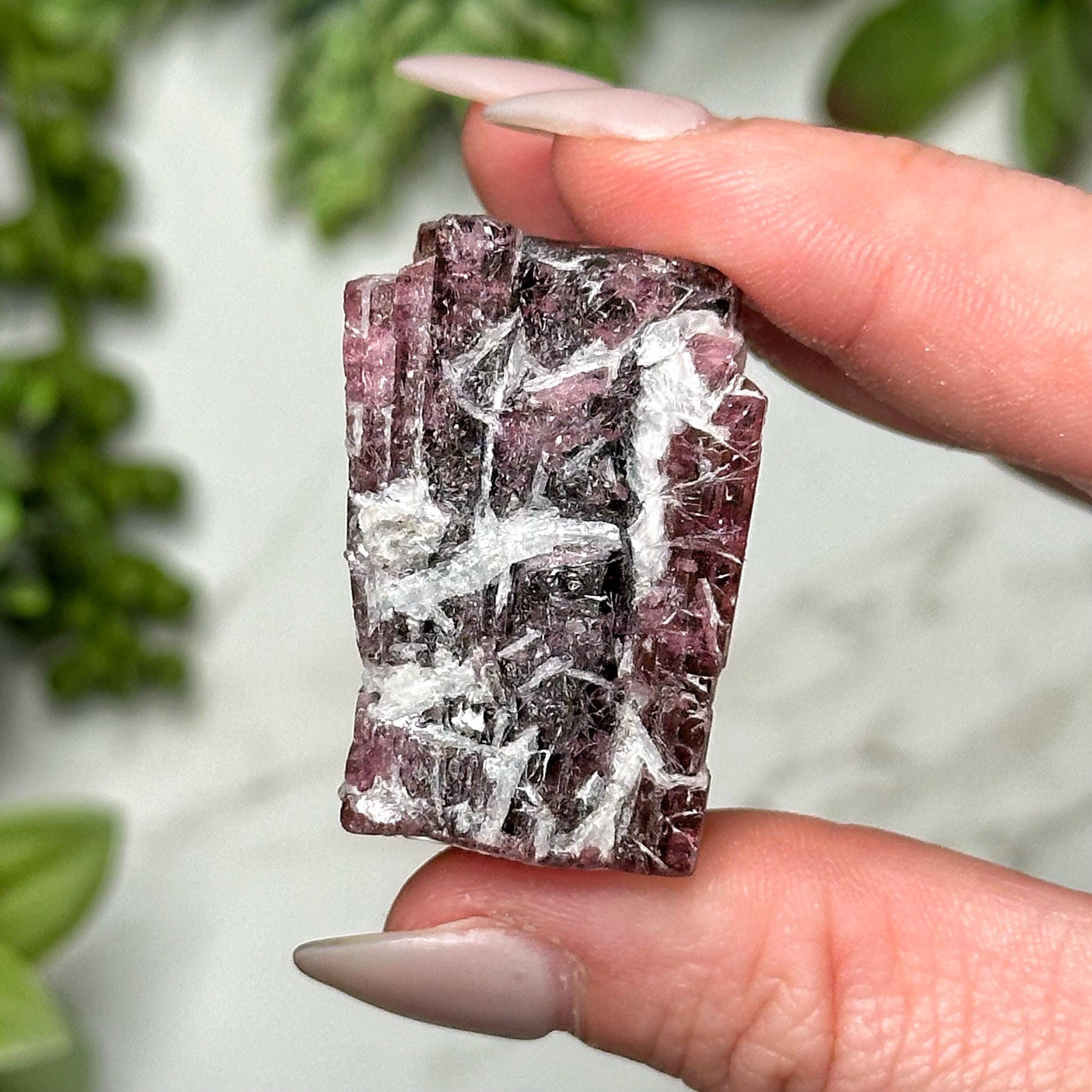 Pink Tourmaline | 30g | - #7 (raw Crystal Specimen, Heart Chakra, Healing Stone, Love)