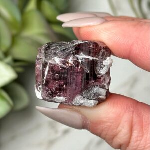 Pink Tourmaline | 18g | - #8 (raw Crystal Specimen, Heart Chakra, Healing Stone, Love) Pink Tourmaline | 18g | - #8 (raw Crystal Specimen, Heart Chakra, Healing Stone, Love)
