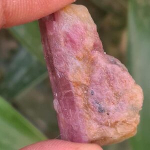 Antique Raw Pink Tourmaline Specimen:43 CTS Reiki Crystal, October Birthstone For Making Jewelry