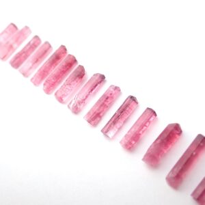 One Pink Tourmaline Crystal Raw Rubellite Stone