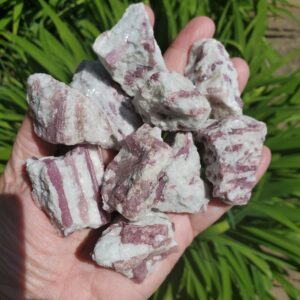 Raw Pink Tourmaline Crystals, Tourmaline Rough Pieces, Heart Chakra Healing Stone, Crystal For Healers, Calming and Anti-Anxiety Stone