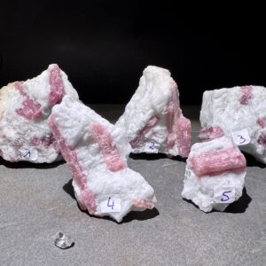 Raw Pink Tourmaline Stone, You Choose