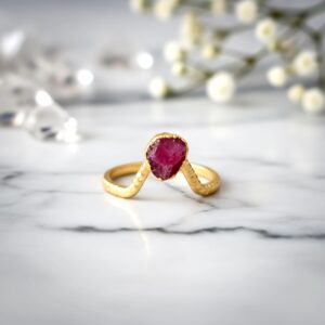Pink Tourmaline Gemstone Ring Birthstone Ring Handmade Jewelry Anniversary Gift Minimal Ring Dainty Ring Gifts For Mother Pink Tourmaline Gemstone Ring Birthstone Ring Handmade Jewelry Anniversary Gift Minimal Ring Dainty Ring Gifts For Mother