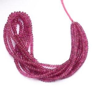 New Stock Aaa+ Pink Tourmaline 3.50mm-5mm Smooth Rondelle Beads, 16inch Strand, Rare Rubellite Tourmaline Precious Gemstone Loose Beads New Stock Aaa+ Pink Tourmaline 3.50mm-5mm Smooth Rondelle Beads, 16inch Strand, Rare Rubellite Tourmaline Precious Gemstone Loose Beads