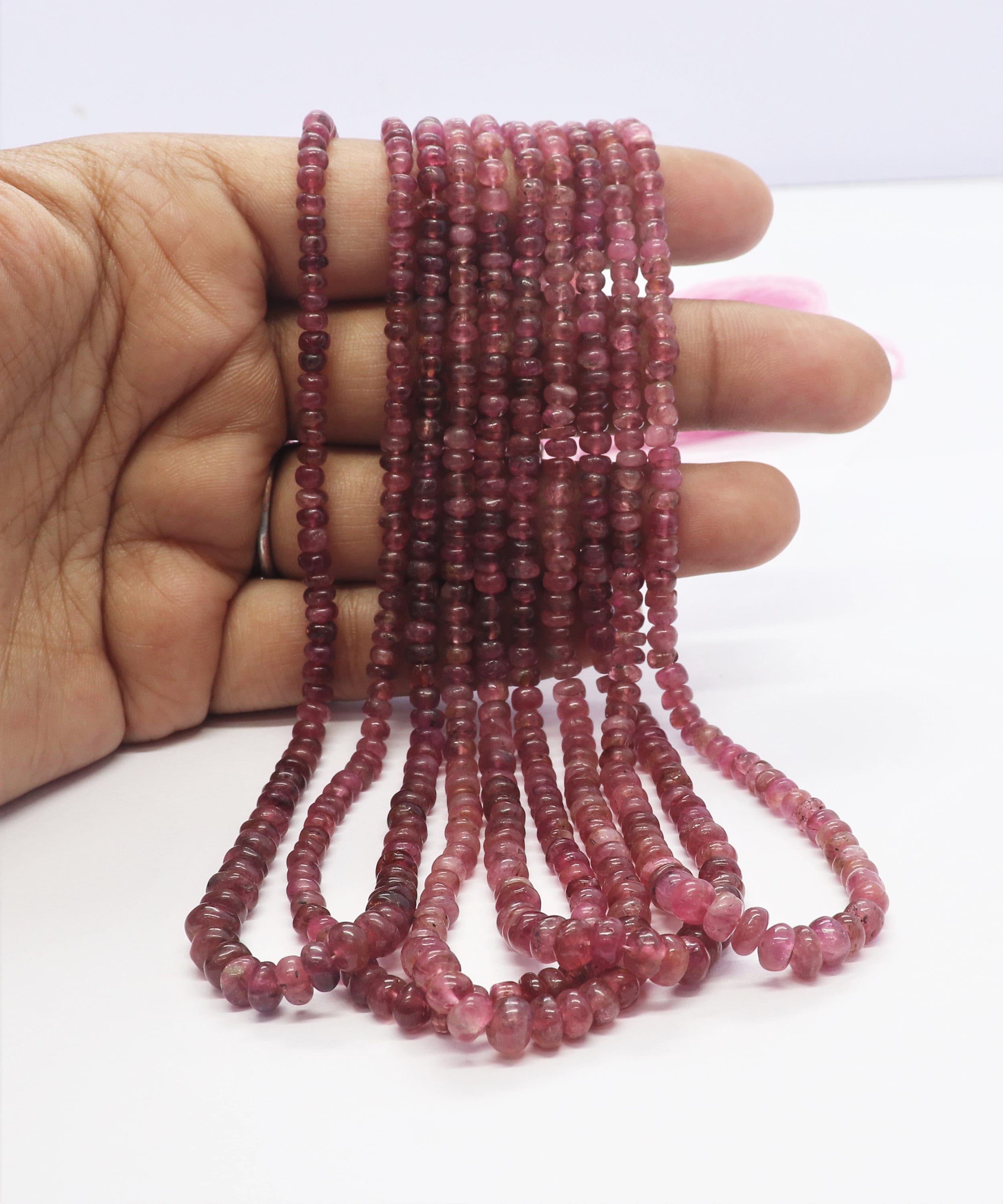 Pink Tourmaline Smooth Beads, Tourmaline Rondelle Beads, Tourmaline Plain Beads, 100% Natural Tourmaline Rondelle Shape Beads, Pink Tourmaline Smooth Beads, Tourmaline Rondelle Beads, Tourmaline Plain Beads, 100% Natural Tourmaline Rondelle Shape Beads,
