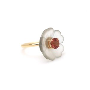 Engagement Ring, Pink Tourmaline Crystal Carving Ring, 14k Crystal Carving Jewelry, Pink Tourmaline Gemstone Ring, Round Tourmaline Ring Engagement Ring, Pink Tourmaline Crystal Carving Ring, 14k Crystal Carving Jewelry, Pink Tourmaline Gemstone Ring, Round Tourmaline Ring