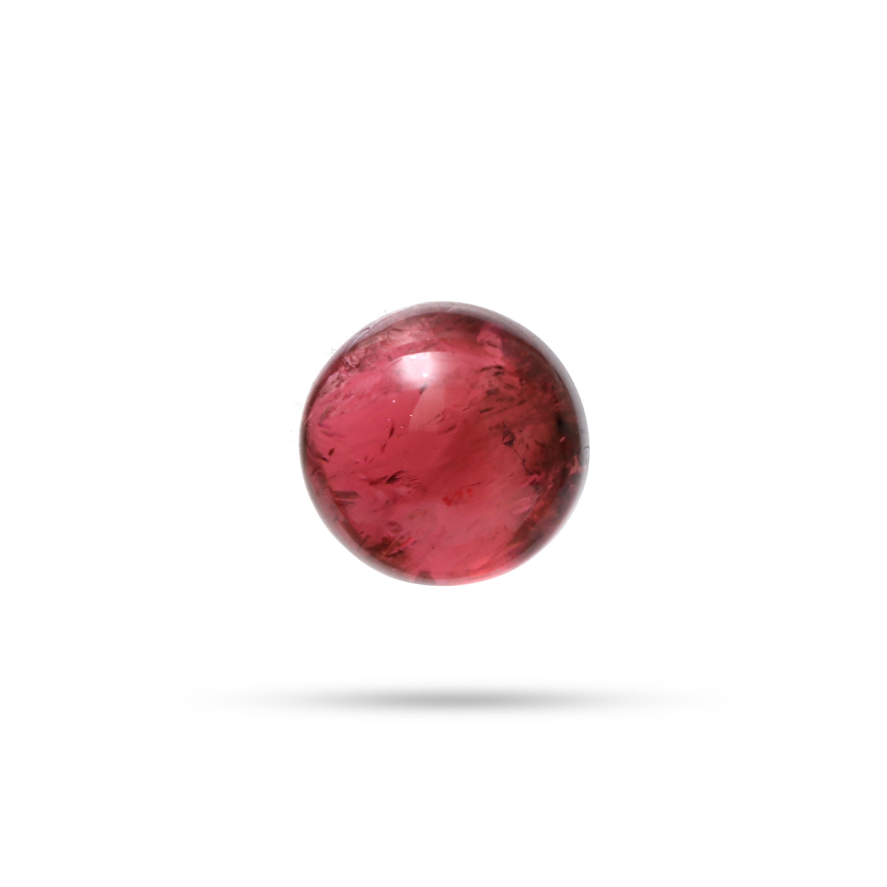 Natural Pink Tourmaline Smooth Round Shaped Cabochon, 16 Mm, Tourmaline Loose Gemstone, Tourmaline Cabochon, 1 Piece