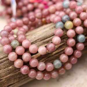 Rare Natural Pink Tourmaline Round Beads 6mm 8mm 10mm Real Genuine Rouge Pink Blue Green Gemstone 15.5" Strand Rare Natural Pink Tourmaline Round Beads 6mm 8mm 10mm Real Genuine Rouge Pink Blue Green Gemstone 15.5" Strand