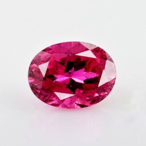 natural pink tourmaline 8.1x6.2x5.1 Faceted Cut Oval 1.6 cts Loose Gemstone - 100% Natural Pink Tourmaline Gemstone