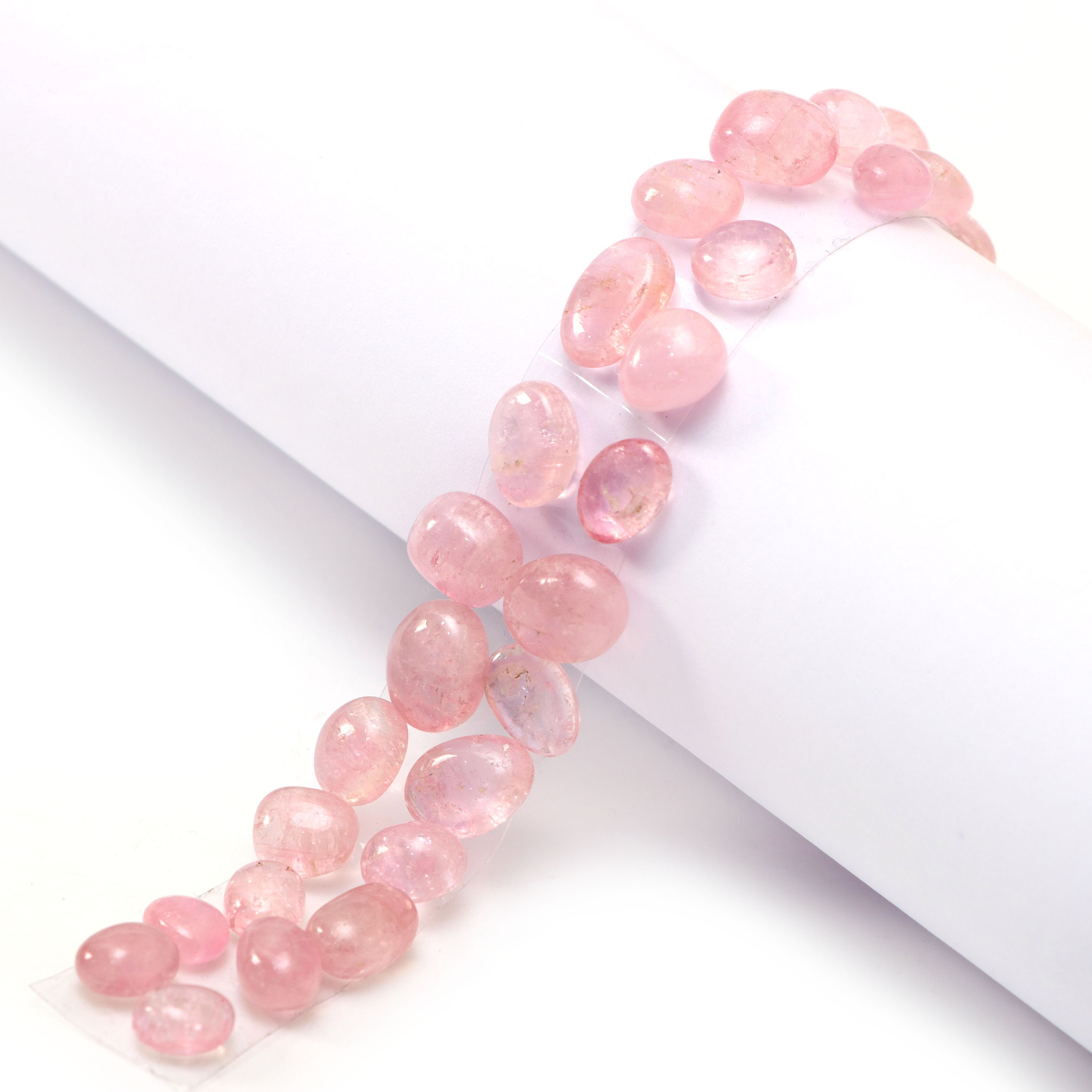 Natural Pink Tourmaline Smooth Tumble Loose Gemstone, 7x8.5 Mm To 9.5x15.5 Mm, Tourmaline Jewelry Making Gemstone, Set Of 27 Pieces Natural Pink Tourmaline Smooth Tumble Loose Gemstone, 7x8.5 Mm To 9.5x15.5 Mm, Tourmaline Jewelry Making Gemstone, Set Of 27 Pieces