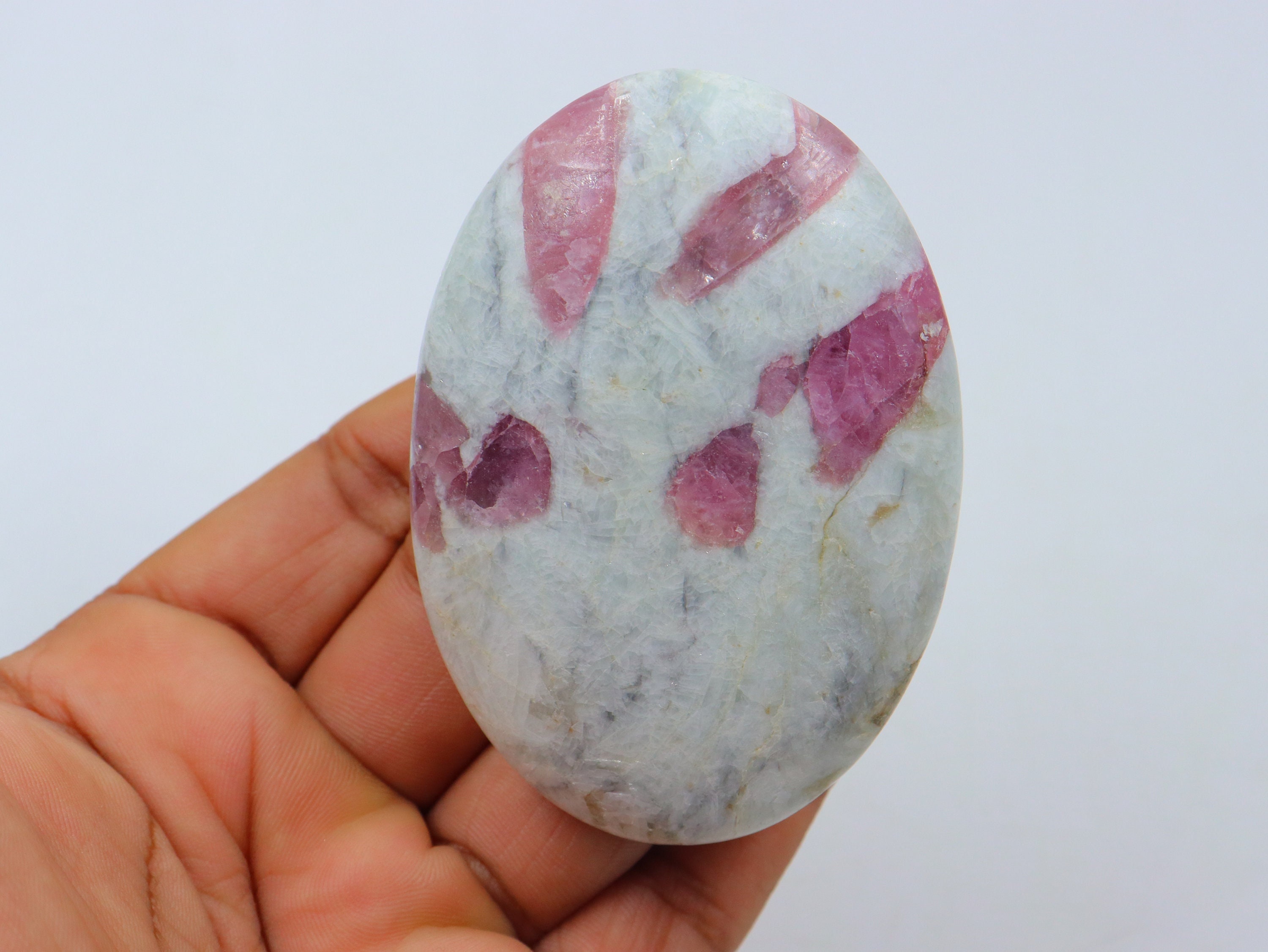Pink Tourmaline Palm, Natural Pink Tourmaline Palm, Spiritual Healing Crystal, Pink Tourmaline Gemstone, Polished Palmstone, Pink Tourmaline Pink Tourmaline Palm, Natural Pink Tourmaline Palm, Spiritual Healing Crystal, Pink Tourmaline Gemstone, Polished Palmstone, Pink Tourmaline