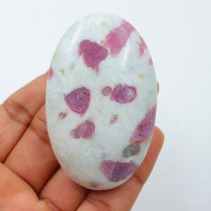 Pink Tourmaline Palm, Natural Pink Tourmaline Palm, Spiritual Healing Crystal, Pink Tourmaline Gemstone, Polished Palmstone, Pink Tourmaline