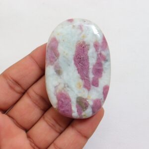 Pink Tourmaline Palmstone, Natural Pink Tourmaline Palm, Calming Palm Stone, Tourmaline - Stone Of Love, Joy And Compassion - Heart Chakra