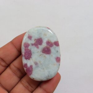 Pink Tourmaline Palmstone, Natural Pink Tourmaline Palm, Calming Palm Stone, Tourmaline - Stone Of Love, Joy And Compassion - Heart Chakra