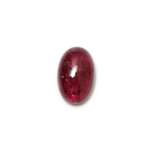 Pink Tourmaline Smooth Oval Loose Gemstone, 17x11x7 mm, Tourmaline Oval Cabs, Tourmaline Jewelry Making Gemstone Cabs, 1 Piece