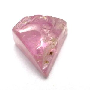 2.5 Carats Pink Tourmaline Rubellite Crystal Micro Specimen Miniature Small Natural Tiny Gemstone polished tumble One of a kind Rare