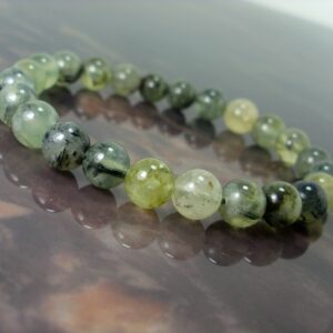 Natural Prehnite Bracelet 8 mm, Natural Gemstone Bracelet, Women Men Bracelet, Beaded Bracelet, Healing Crystal Bracelet + Gift Bag Natural Prehnite Bracelet 8 mm, Natural Gemstone Bracelet, Women Men Bracelet, Beaded Bracelet, Healing Crystal Bracelet + Gift Bag