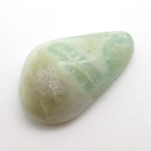 22.275 Carats Virginia Prehnite Cabochon Gemstone Hand cut Handmade Jon Bowman Lapidary Translucent Natural Self Collected GIA Certified