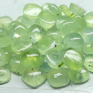 Natural Prehnite Cushion Cabochon Gemstone,prehnite Gemstone,prehnite Cabochon,prehnite Cushion,loose Prehnite,cushion Sizes 8x8 To 15x15 Mm