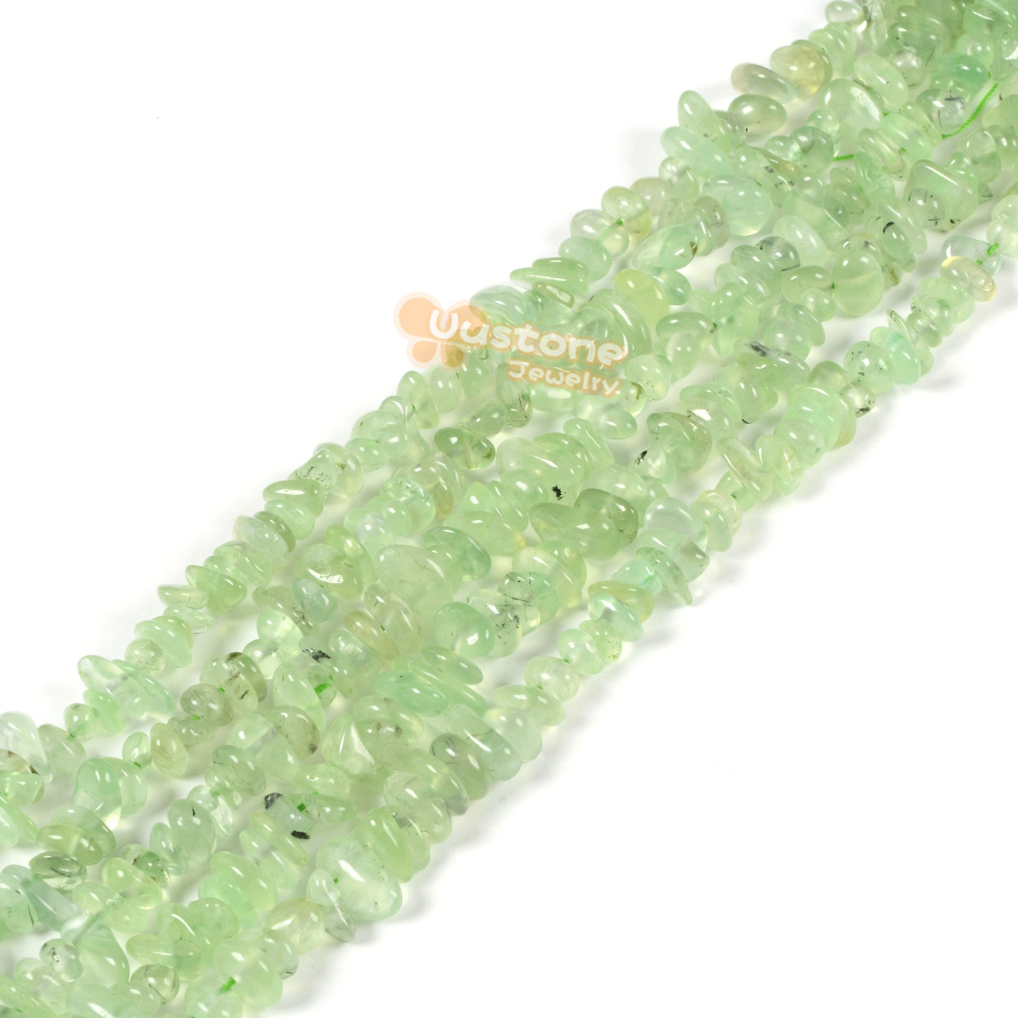 Prehnite Freedom Chips Loose Beads 5-13mm For Jewelry Making Diy Handmade Craft 16 Inch
