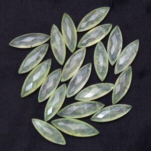 Aaa Prehnite Gemstone Faceted Marquise Briolette | Natural Prehnite Loose Semi Precious Gemstone Faceted Marquise For Jewelry Aaa Prehnite Gemstone Faceted Marquise Briolette | Natural Prehnite Loose Semi Precious Gemstone Faceted Marquise For Jewelry