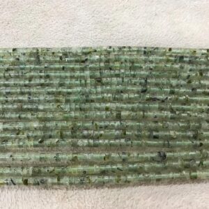 Genuine Prehnite 2x4mm Heishi Natural Green Gemstone Grade AB Loose Beads 15inch Jewelry Supply Bracelet Necklace Material Support Wholesale Genuine Prehnite 2x4mm Heishi Natural Green Gemstone Grade AB Loose Beads 15inch Jewelry Supply Bracelet Necklace Material Support Wholesale