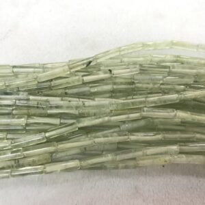 Speical Offer Prehnite 4 x 14-15mm Column Genuine Green Gemstone Tube Loose Beads 15inch -Not Very Central Holes Speical Offer Prehnite 4 x 14-15mm Column Genuine Green Gemstone Tube Loose Beads 15inch -Not Very Central Holes