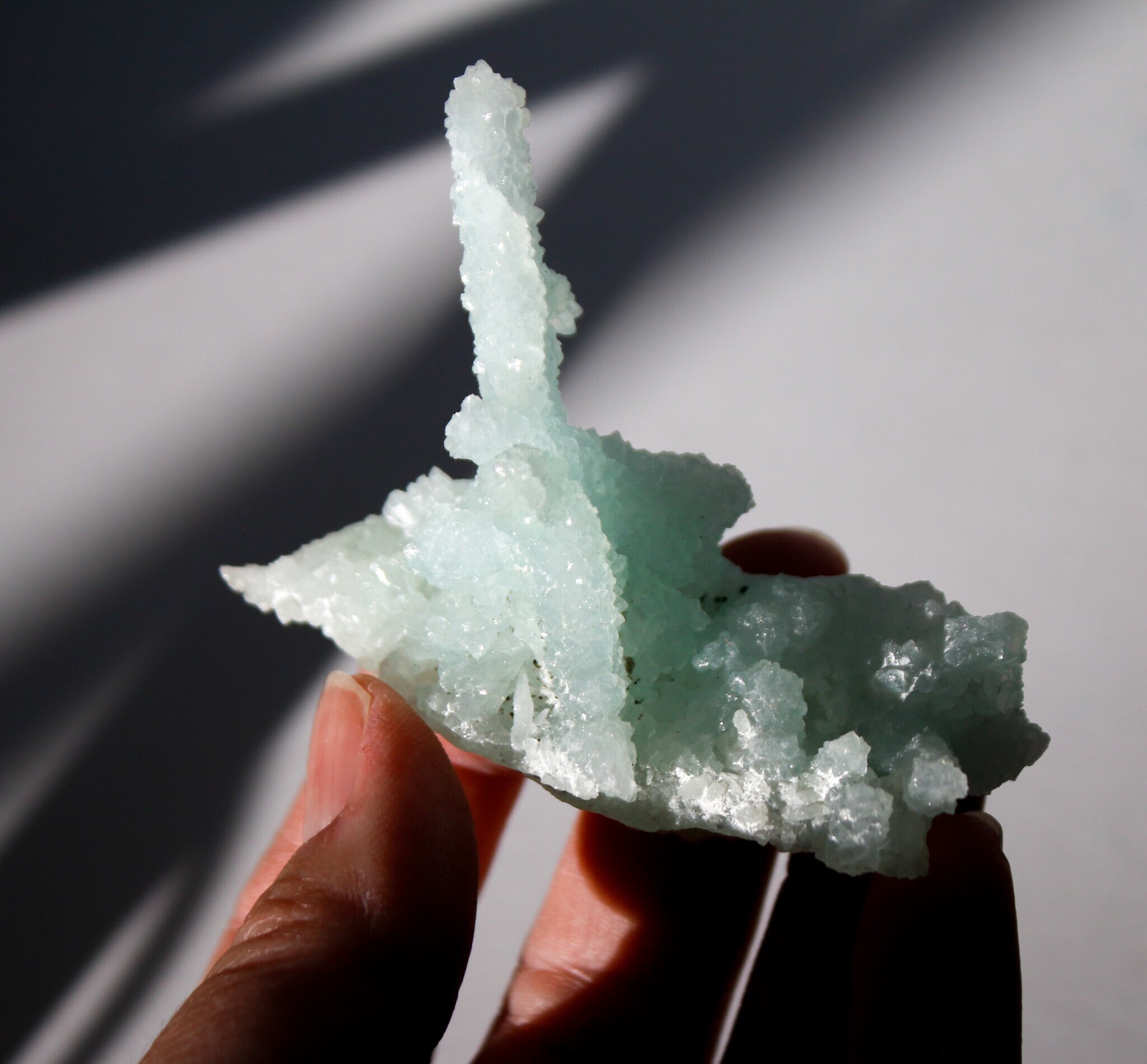 Prehnite After Laumontite Raw Specimen Prehnite After Laumontite Raw Specimen