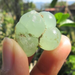 Green Prehnite Crystals Specimen From Mali. 18 Gram (89.50 Crt)