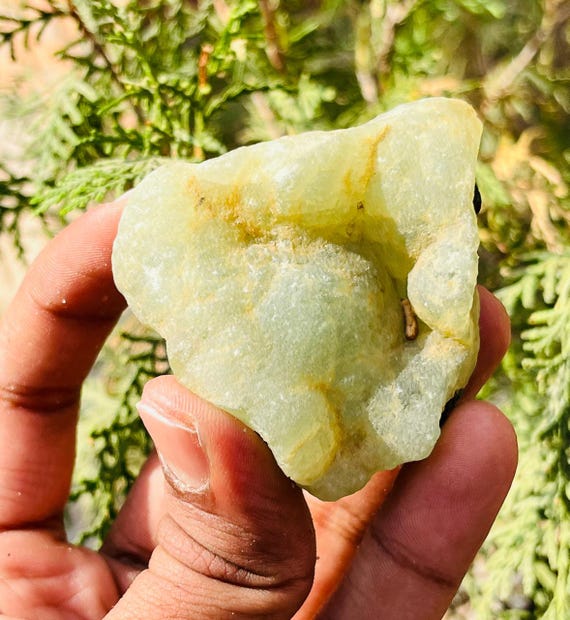 Natural Rough Prehnite Stone Green Raw Prehnite Mineral African Rough Prehnite Stone With Black Epidote 650caret Natural Rough Prehnite Stone Green Raw Prehnite Mineral African Rough Prehnite Stone With Black Epidote 650caret