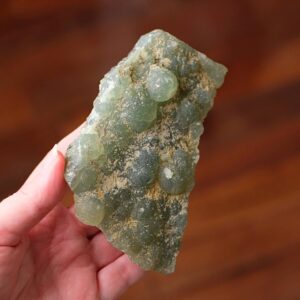 Prehnite Specimen , Large Botryoidal Prehnite Crystal , Natural Crystal Cluster