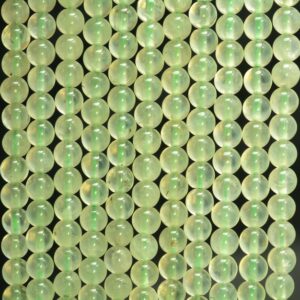 6mm Prehnite Gemstone Green Grade Aaa Round Beads 15.5 Inch Full Strand (80007376-A258) 6mm Prehnite Gemstone Green Grade Aaa Round Beads 15.5 Inch Full Strand (80007376-A258)